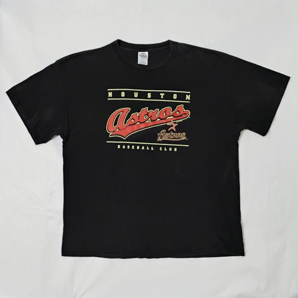 Vintage Houston Astros Graphic Print T-Shirt Size XL 2004